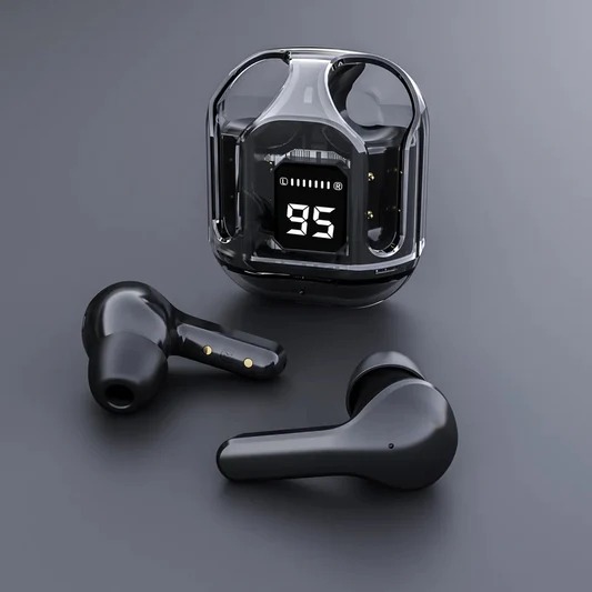 M04 Stereo Double and AIR31 Pod Wireless Bluetooth HandFree with Power Bank Stereo Earphones White bluetooth ear phone for all cell phones use