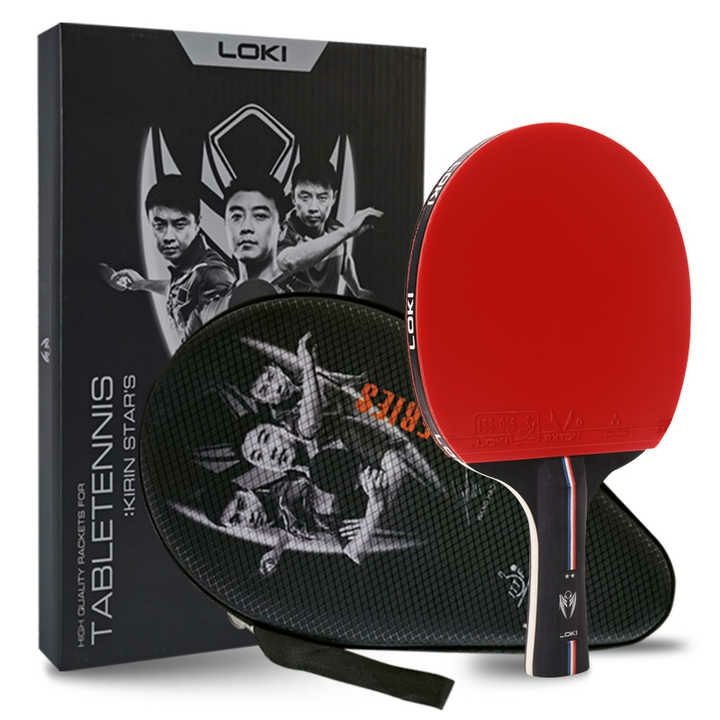 LOKI Kirin Series 2/3/4/5/6/7-Star Table Tennis Racket, table tennis racket loki, rackets table tennis, tabble tennis racket, k table