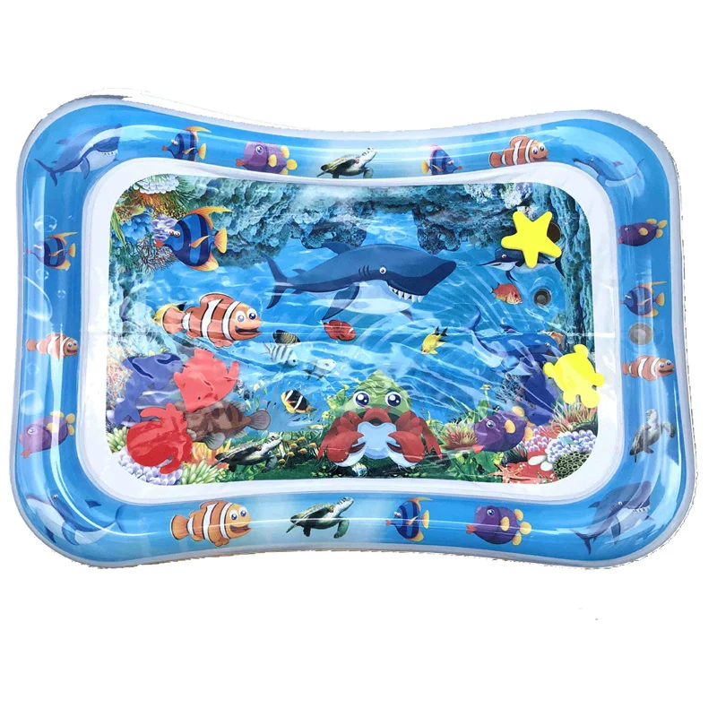 Baby Water Play Mat Leakproof Cushion Toddlers Play Mat Activity Toy for Children & Infants
