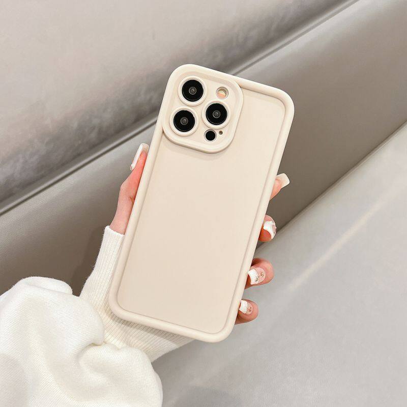 Simple Solid Color Silicone Phone Case For Samsung Galaxy A54 A35 A52