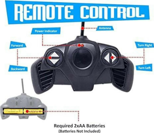 Rechargeable Remote Control High Speed 3D Famous Car With Lights And Left Right Turn Option