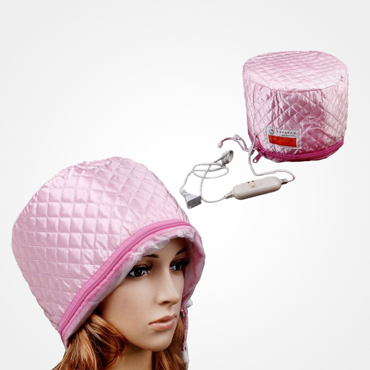 Hair Care Thermal Head Spa Cap, Hair Steamer Cap For Women, Hair Streamer Hat, Heating Steam Electric Hair Cap Steamer