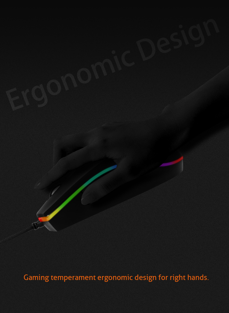 MeeTion GM21 Polychrome RGB Gaming Mouse 6D 4800DPi 17 f17d45081b11eb3ea78dc21b9a43031c