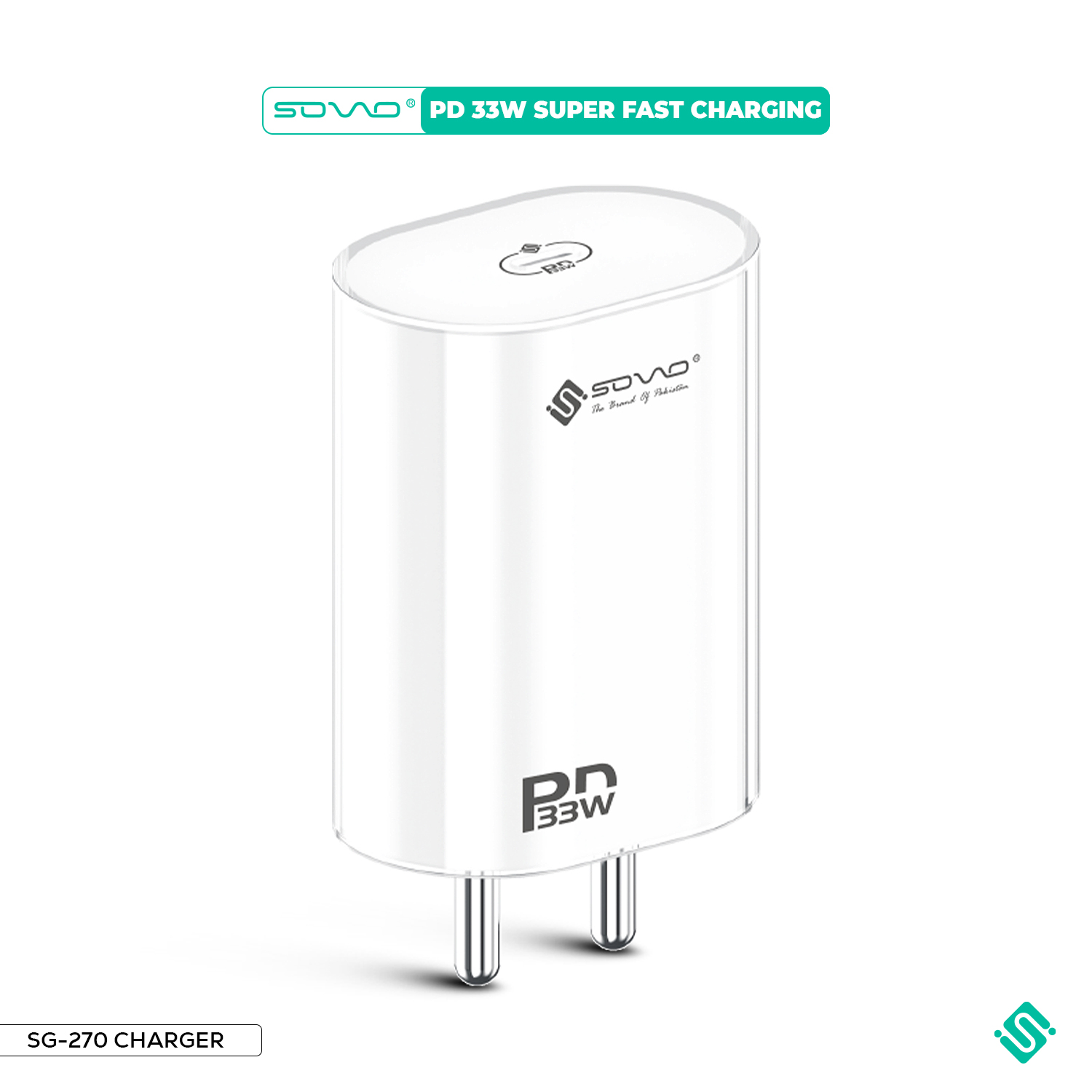 SOVO CRYSTAL SG-270 PD 33W CHARGER