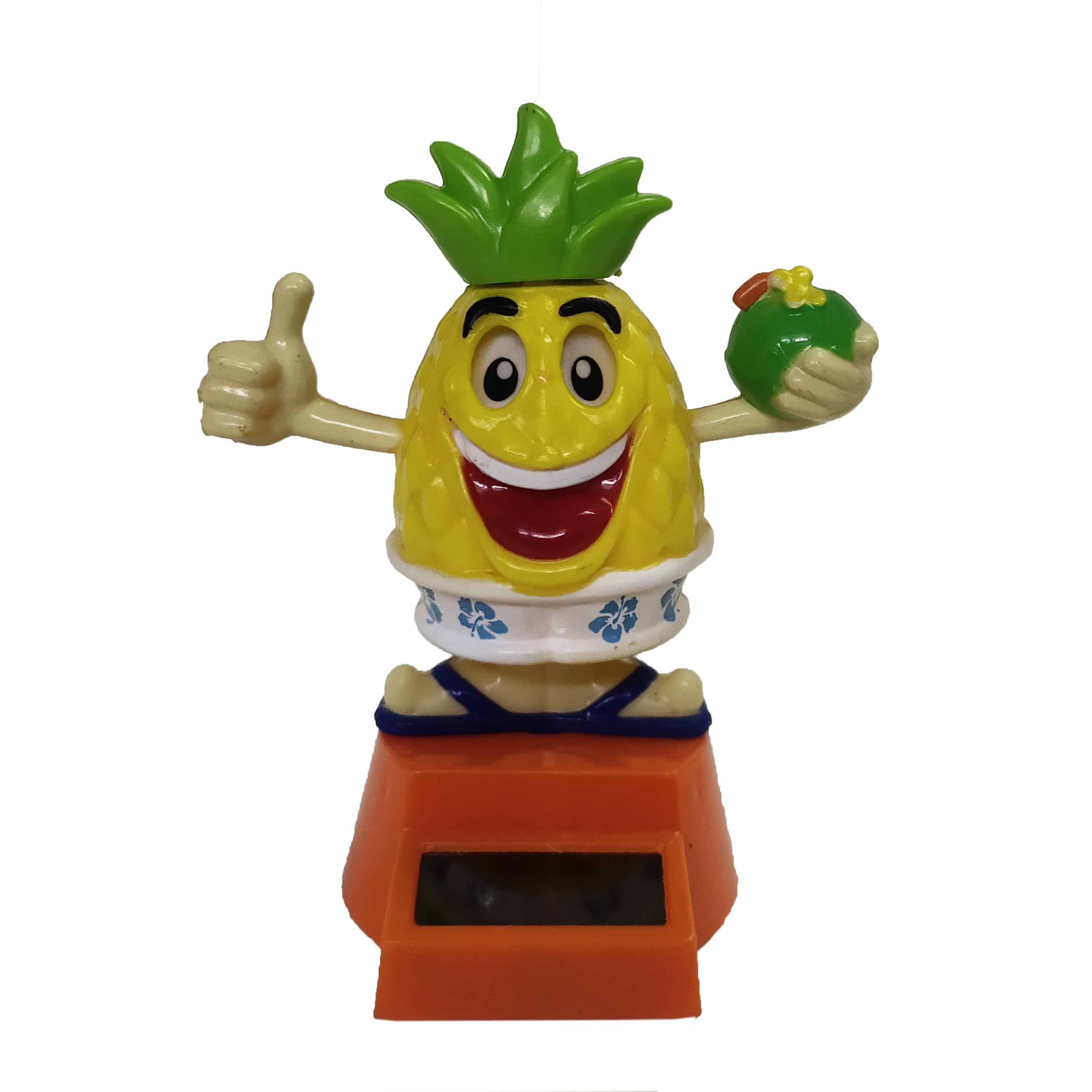 Car Decoration Solar Powered Dancing PINEAPPLE Swinging Animated Dancer Toy