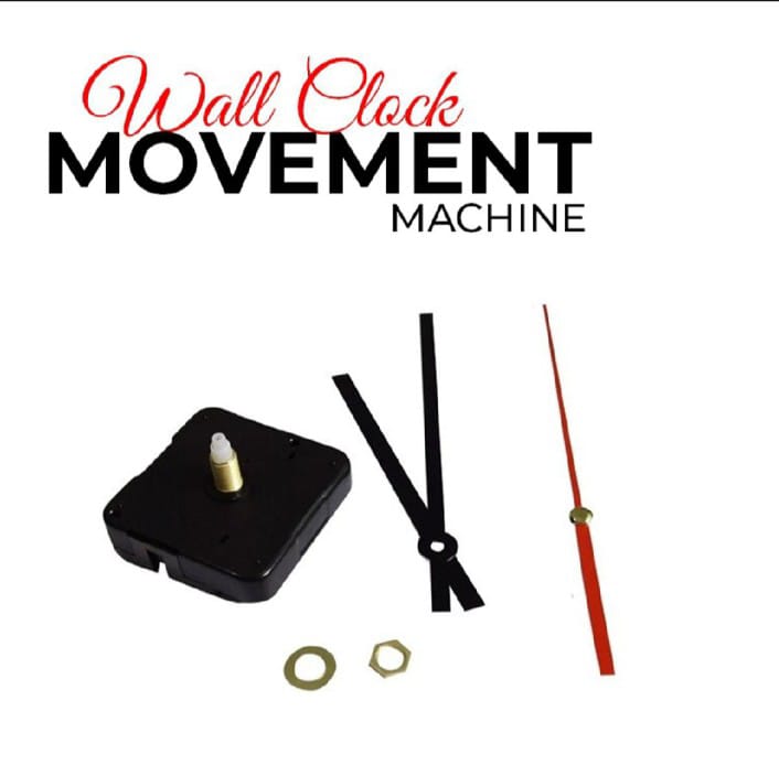 Clock Replacement Mechanism with TikTik Movement |  High-Quality DIY Wall Clock Kit with Precision Needles | Clock Machine With Hands