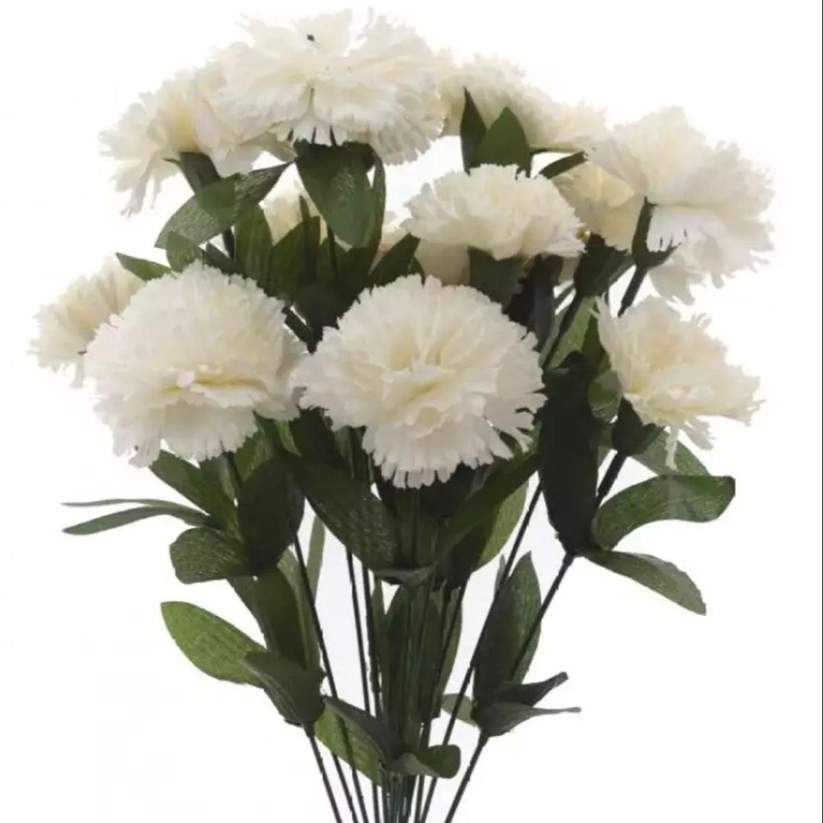 Artificial Lilac Silk Flowers Head Plant Bouquets Party Wedding Home Decor White
