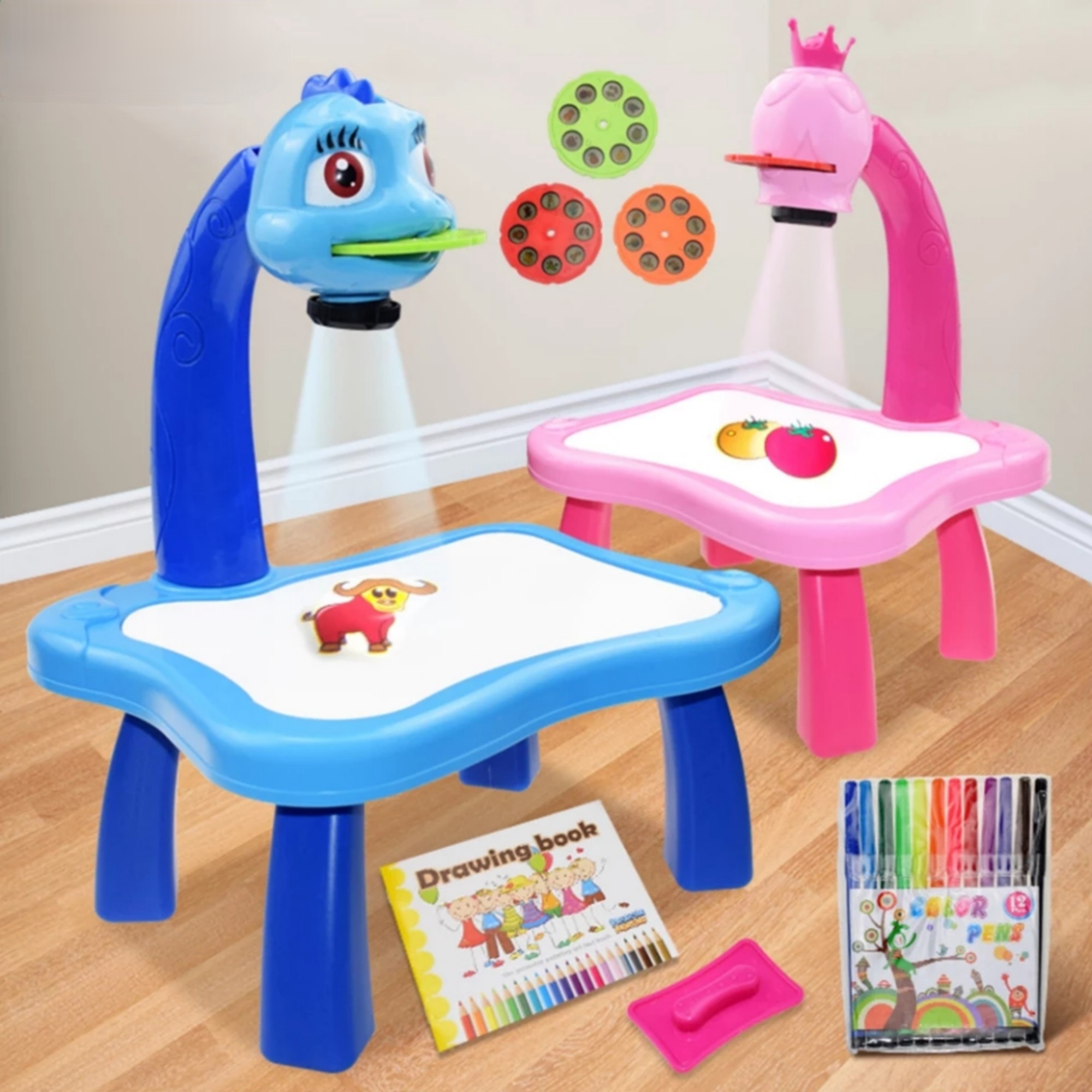 LED Projector Painting & Drawing Table for Kids