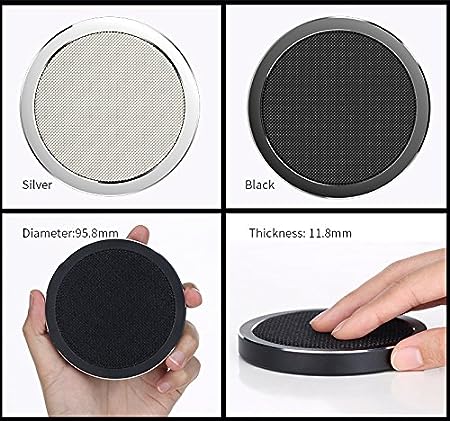 DIVI High Power Qi Fast Wireless Charger Charging Pad Round Wireless Charger Base for All Mobile Phone
