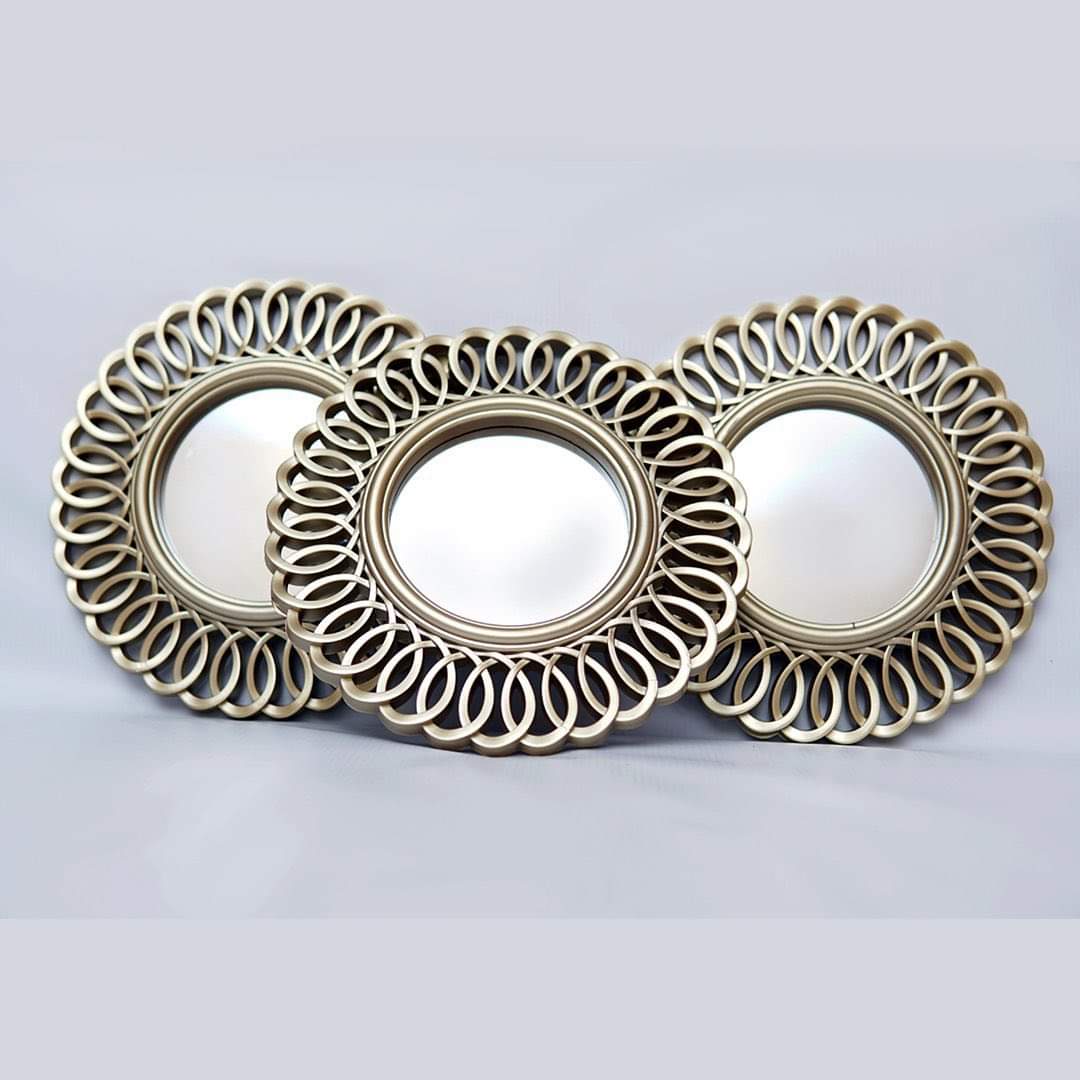 Original Product-Sun Wall Mirror Décor Decoration Mount Tv Backdrop ...