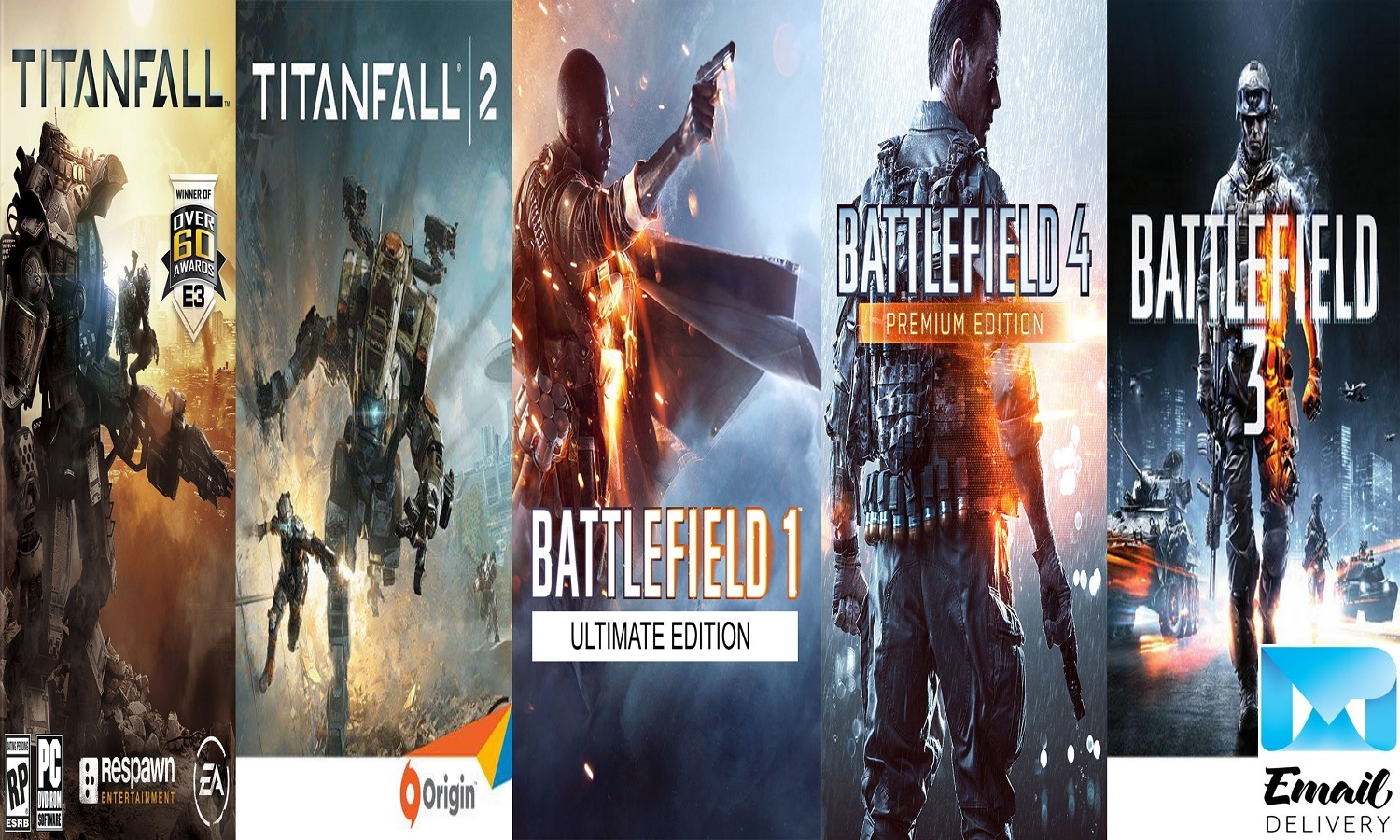 Battlefield 1 Ultimate Edition Battlefield 4 Premium Bf 3 Titanfall 2 Titanfall 1 Pc Origin Account Online Email Change Buy Online At Best Prices In Pakistan Daraz Pk