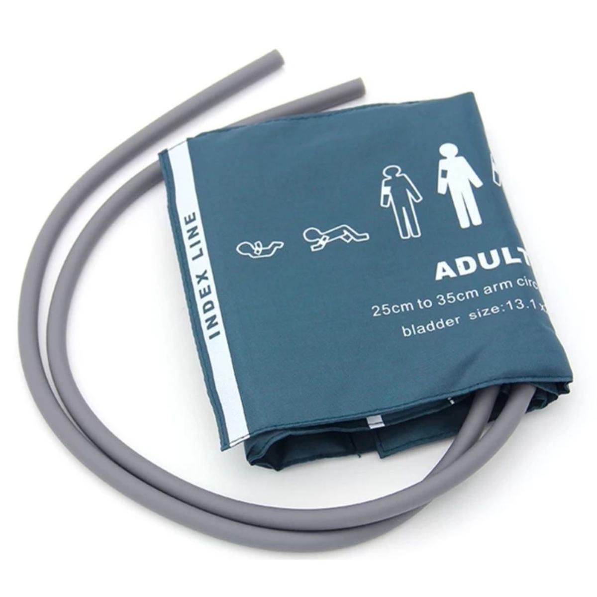 Portable Arm manual Blood Pressure Monitor Cuff Dual tube Tonometer Cuff For Sphygmomanometer BP meter 25-35CM price in Pakistan