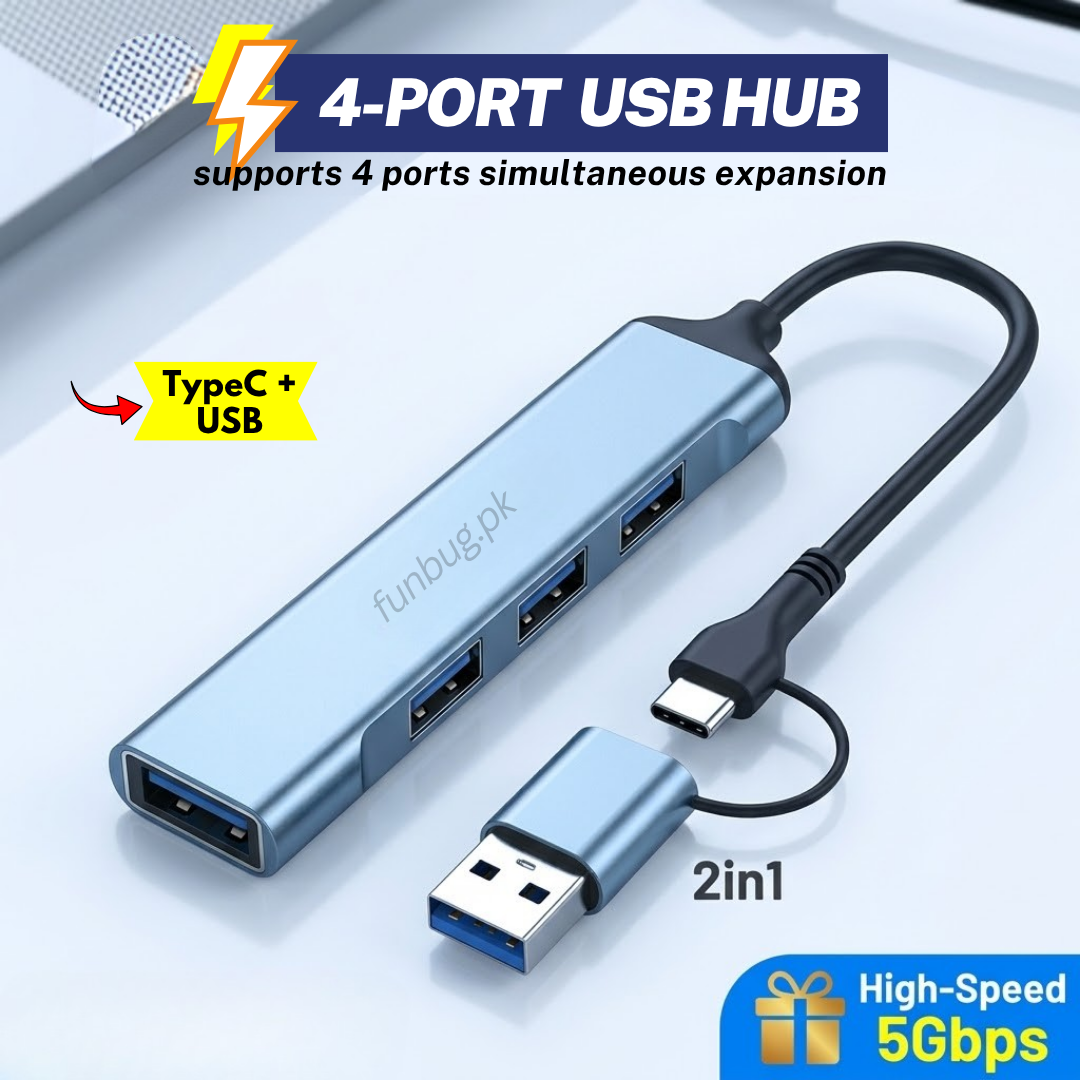 4 Ports (2in1)