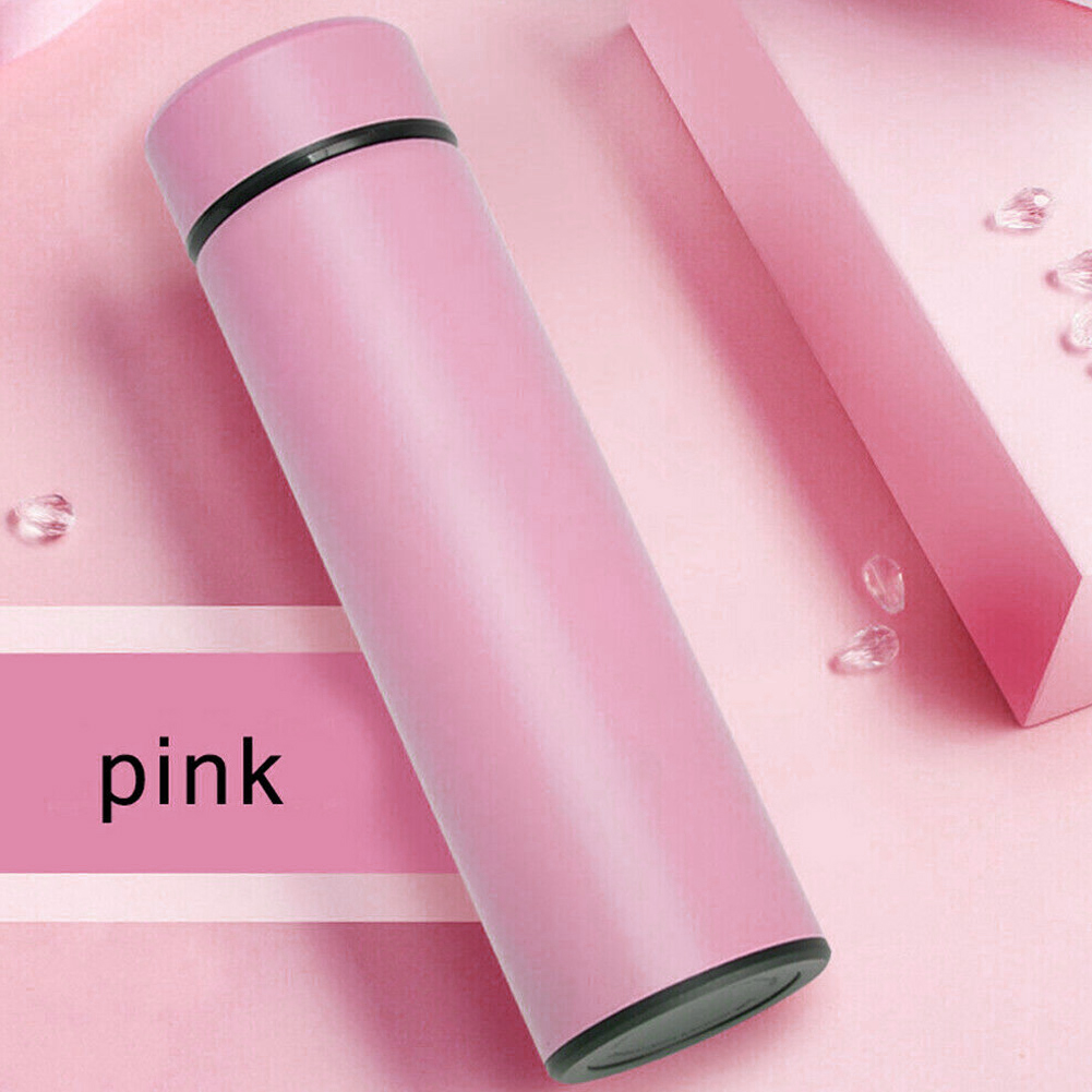 Temperature Display Vacuum Insulated Water Bottle 500ML, Thermo Flask