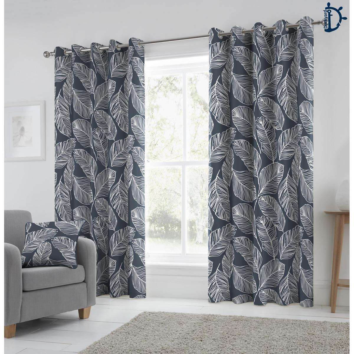 Fancy Curtain Set  Pair Packed (Two Pieces) Curtains with lining  Standard 5.5ft x 7ft (66 x 84 Inches)