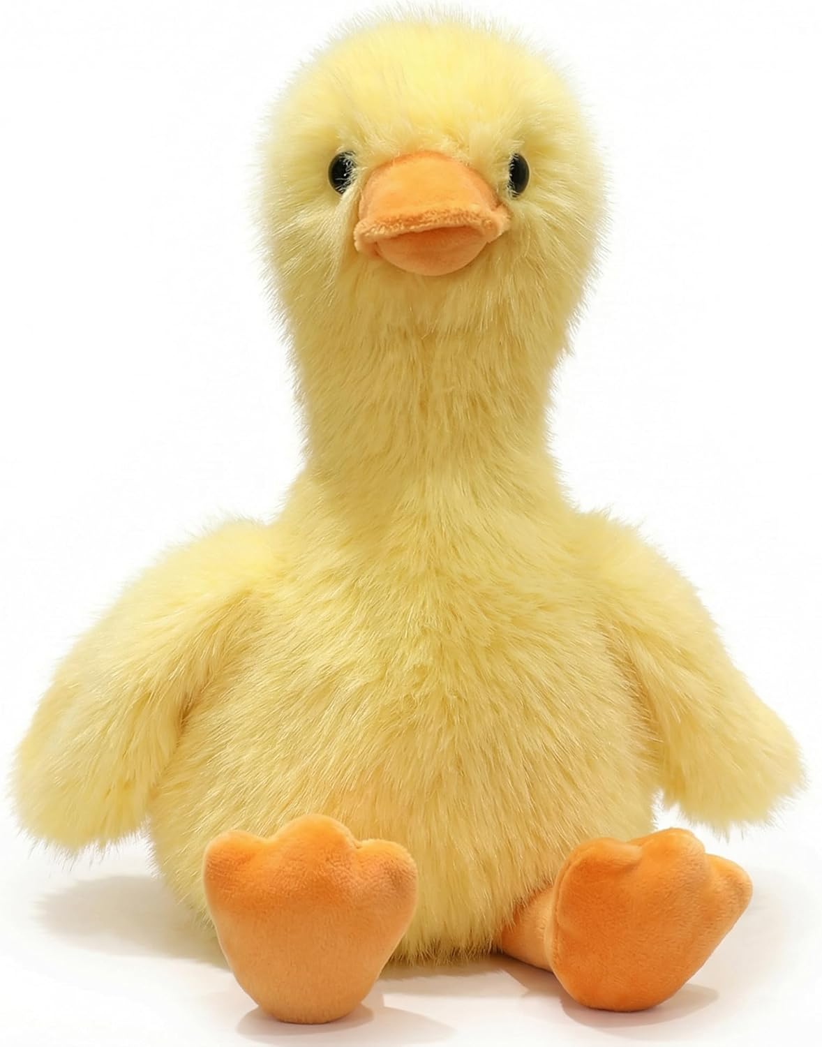 Plush sound Duck Stuffed Animal - Ultra Soft & Huggable, 30 Inch Cuddly Duck Buddy for Boys & Girls, for Birthday/Christmas/Valentine‘s Day (Yellow)