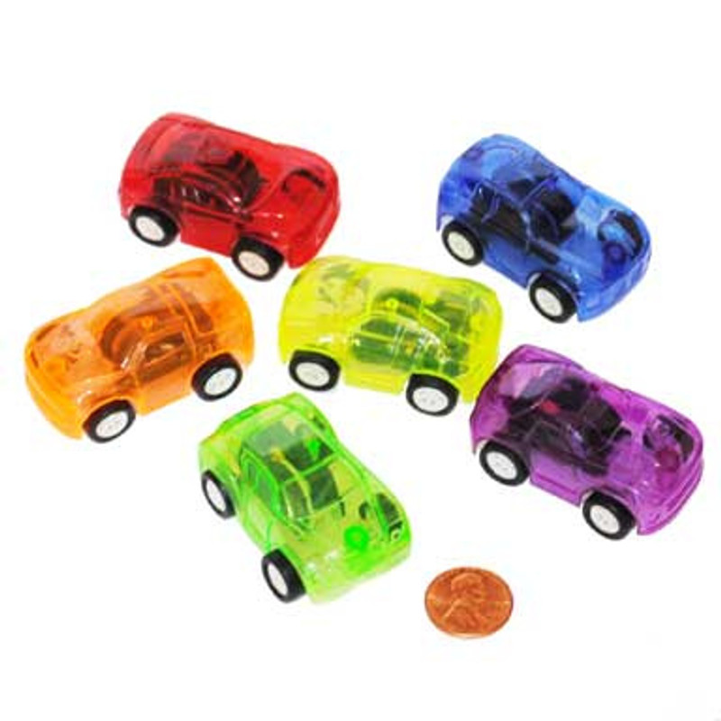 Pull Back Mini Car Kids Birthday Party Toys Transparent Inertial Broken-Resistant Best Mini Cars Set For Boys Or Girls