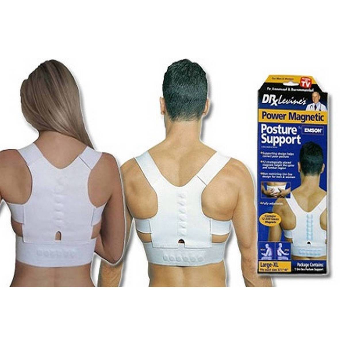 power magnetic posture support