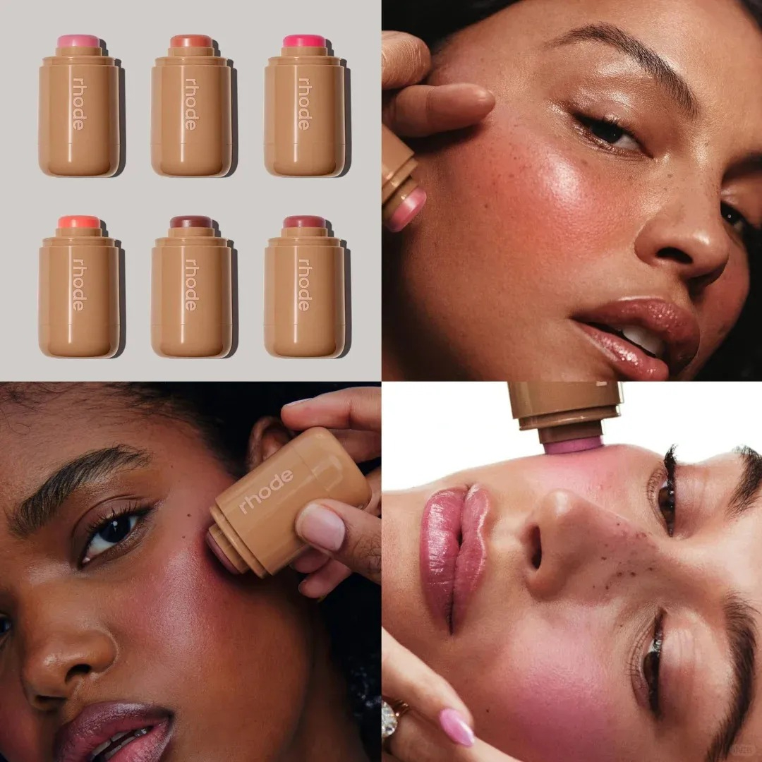 Rhode blush | Rhode Pocket Blush Dupe Natural Cheek Moisturiser Liquid Blush | Rhode Makeup Multi-use Blush | Tint for lips and cheeks