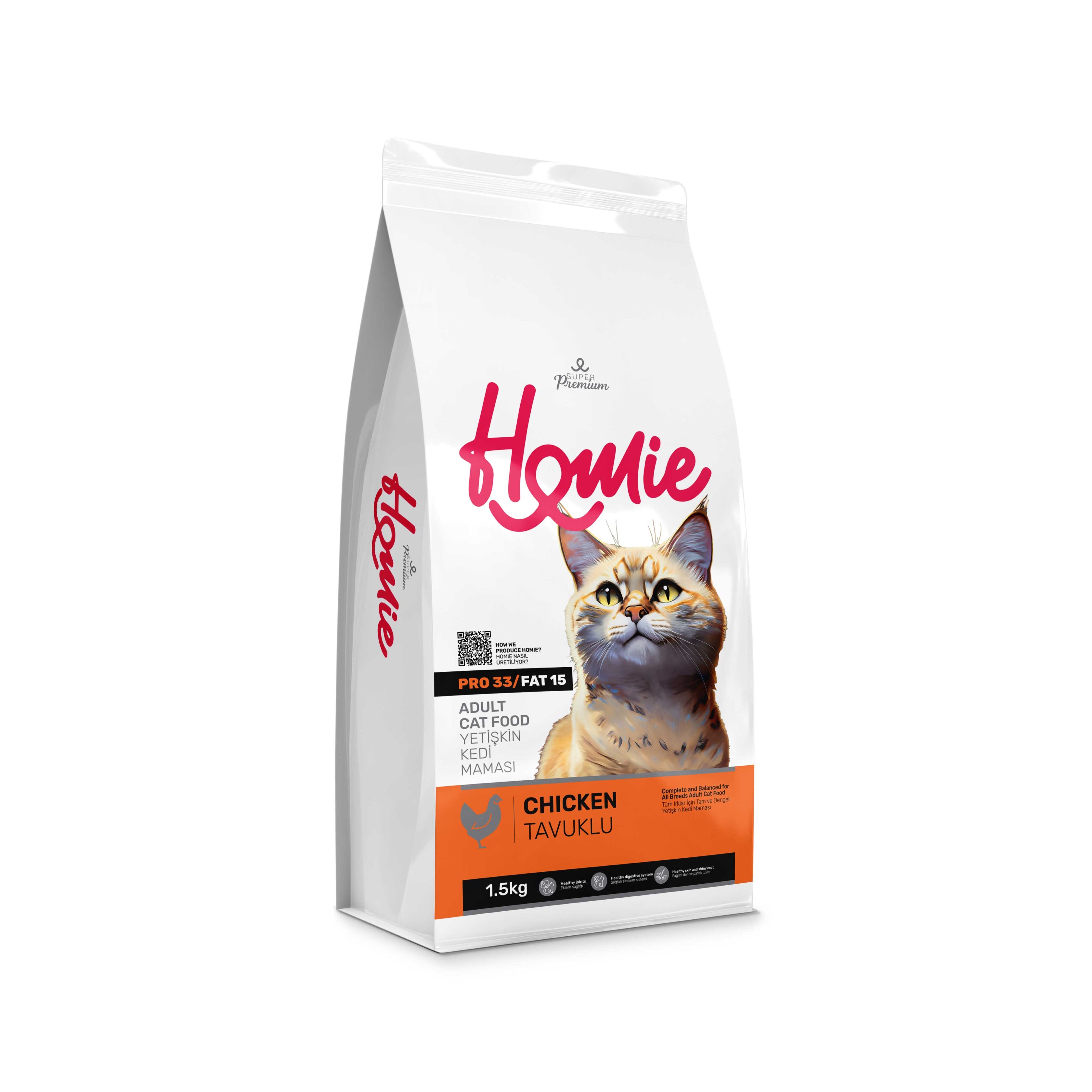 Homie Pro33 Chicken Tavuklu (Adult) 1.5 kg