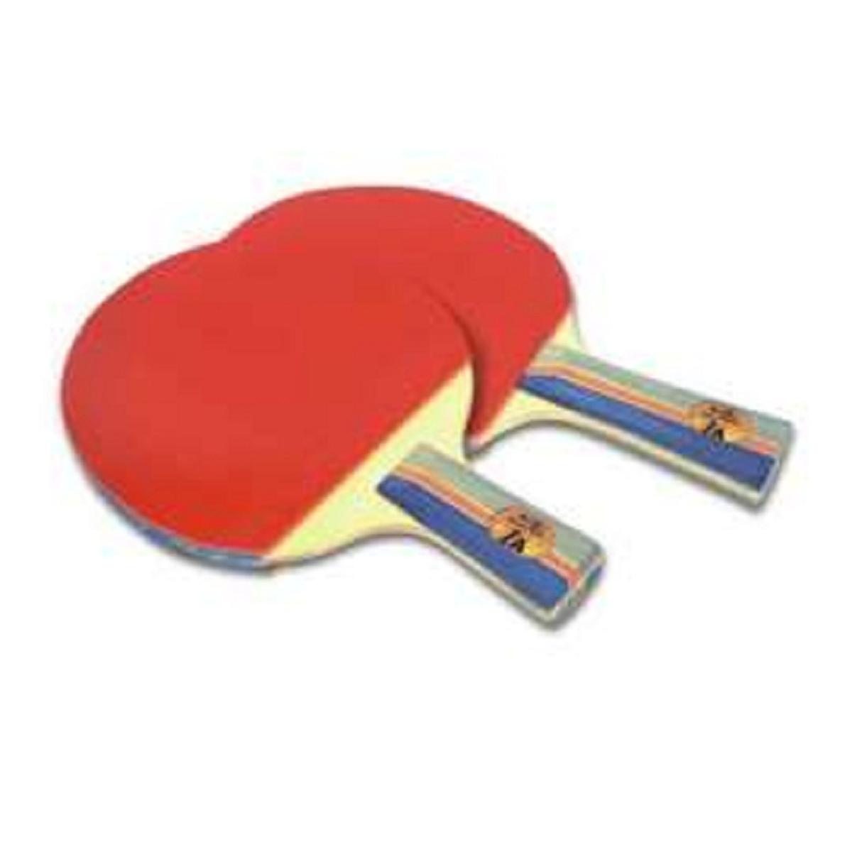 Pair of Table Tennis Rackets for Table Tennis/Ping Pong at Home or Outdoors