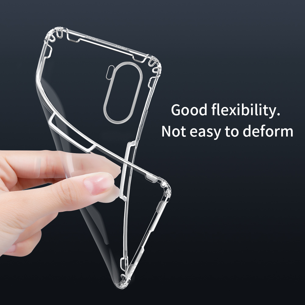 Nillkin for Xiaomi Poco F3 Case Crystal Nature TPU Soft Casing Back Cover description image 6