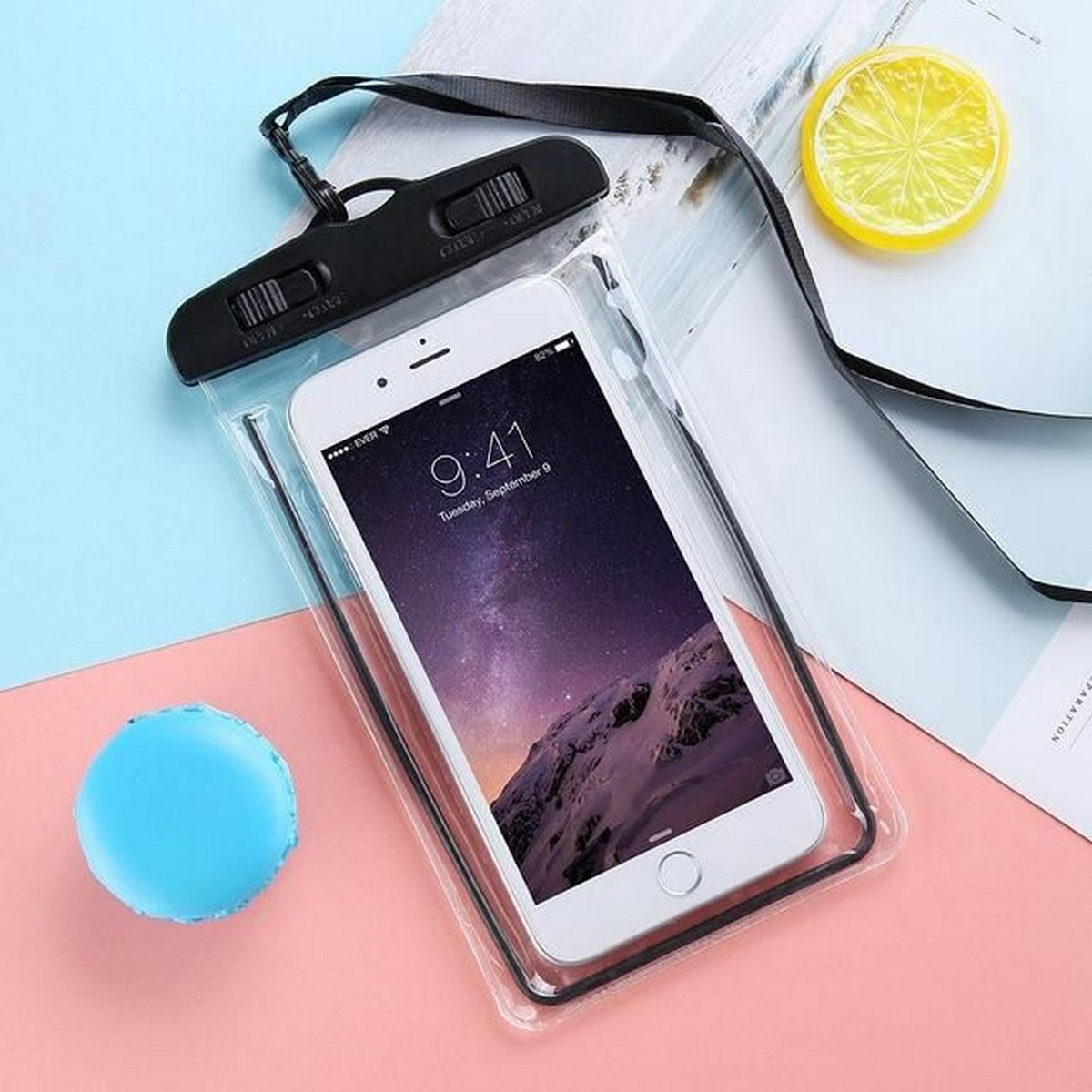 Waterproof Case Underwater PVC Bag Transparent Touch Screen Premium Cell Phone Pouch Mobile Cover For Travel Water Proof