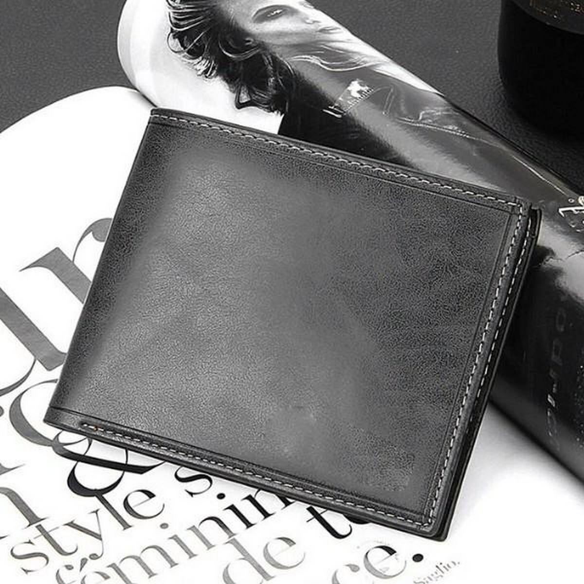 Pure Genuine Leather Wallet For Men Brand New Wallet Best For Gift Someone Gift Pack
