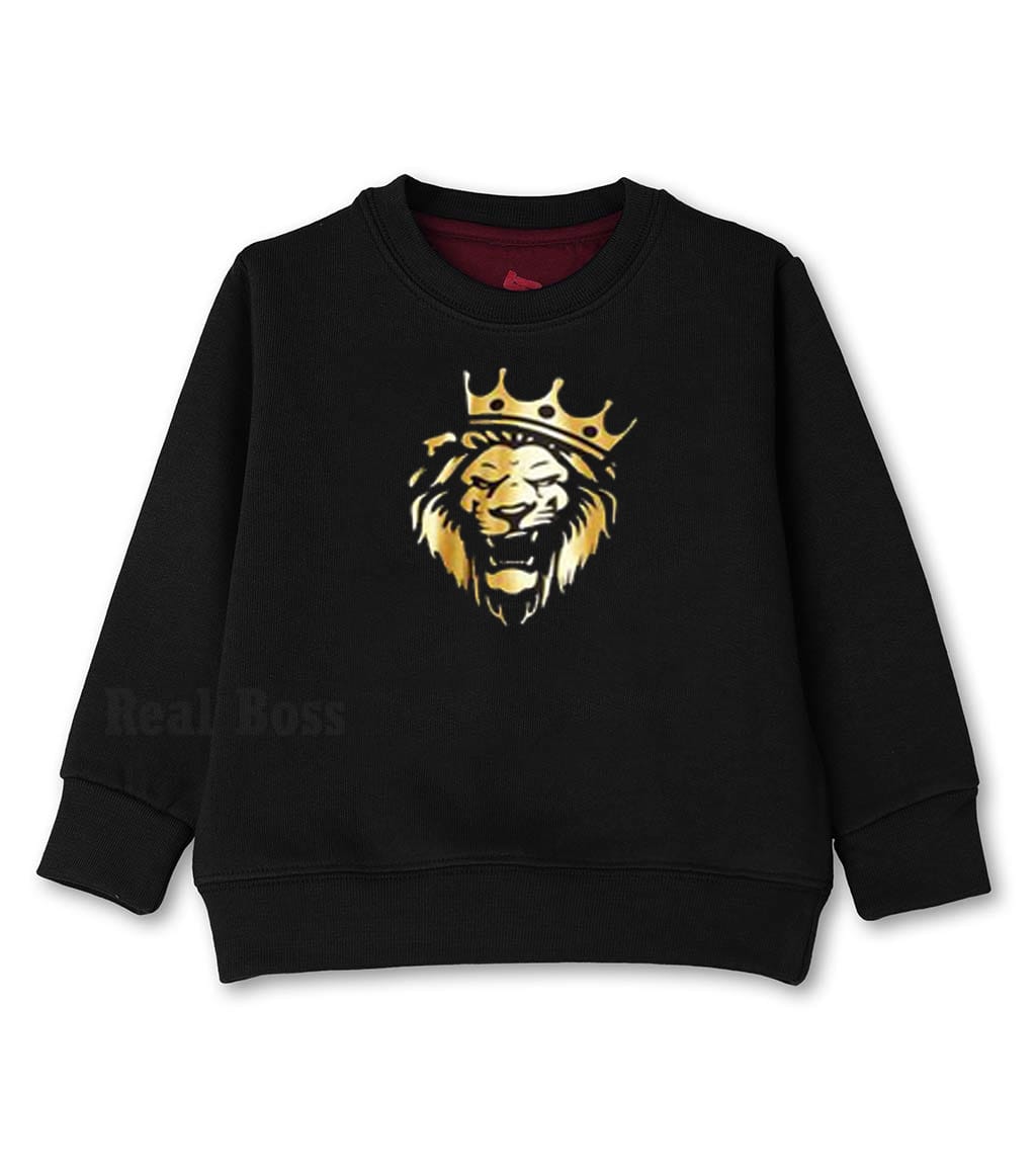 Real Boss By Rich Man Kids 2 Piece Tracksuit Sweatshirt & Sweatpants Set