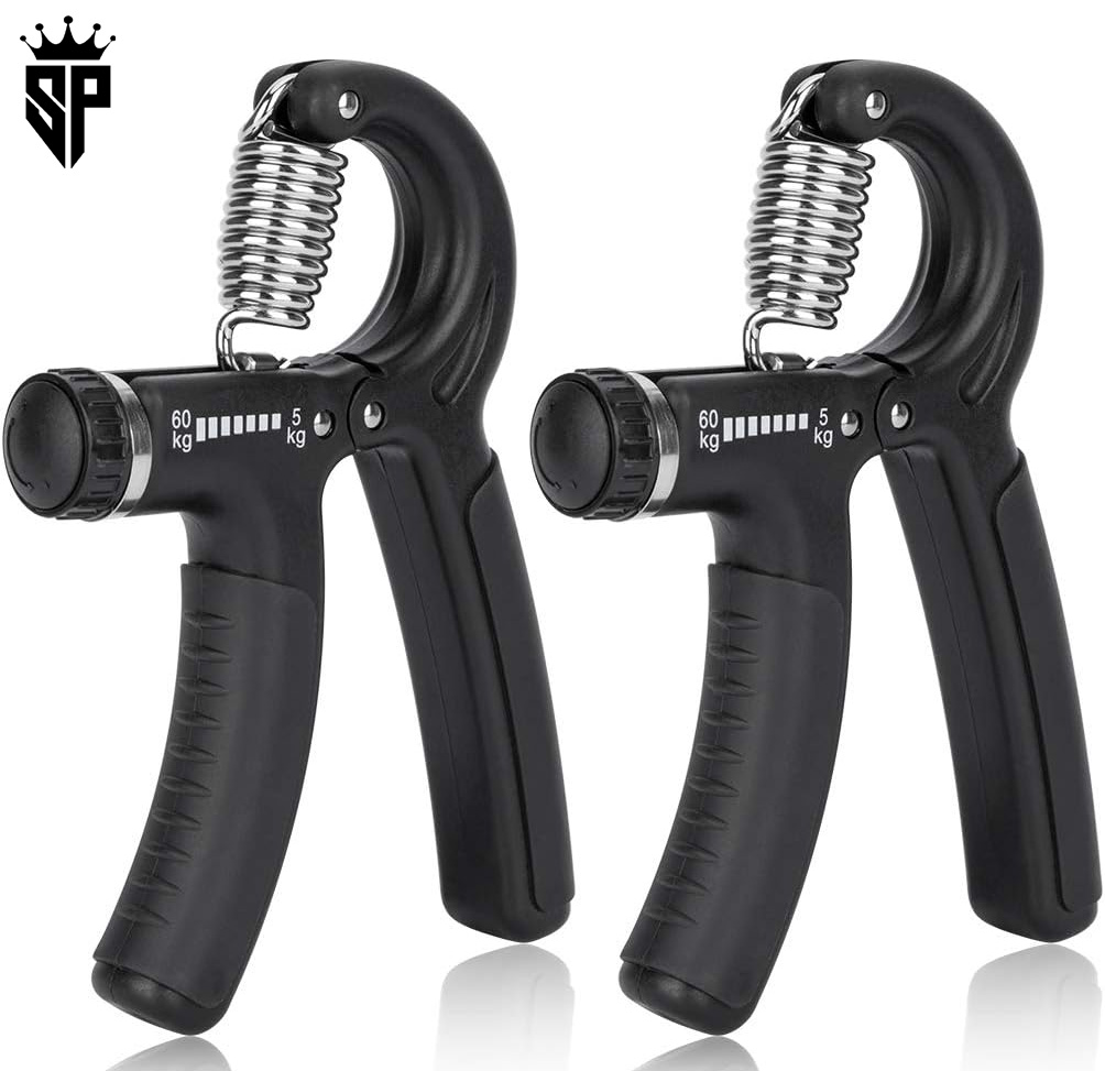 SP Dealz Adjustable Hand Gripper with Counter 10KG–60KG – Professional Hand Grip Strengthener, Finger Exerciser & Power Gripper for Men & Women