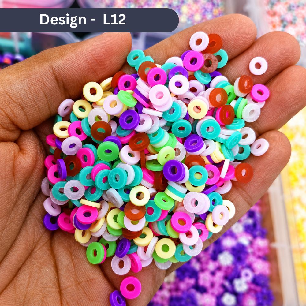 250/500/1000/5000/ Pcs Jewelry Making Clay Rings Material Bracelet Rings Multicolor Multicolor Mix Clay Rings For Bracelet Making Buy Rings For Bracelet Beads Material Jewelry Making by SAMS COLLECTION