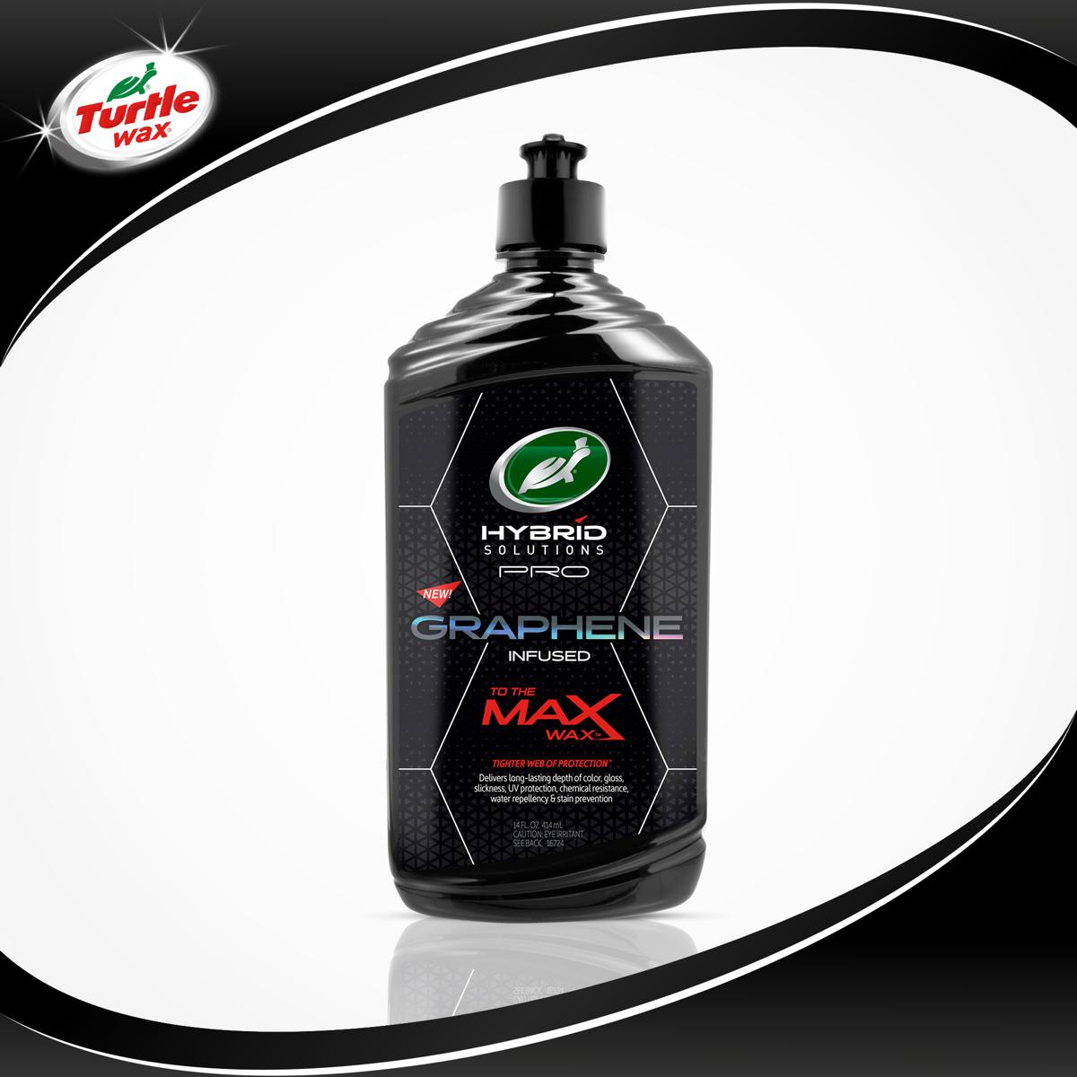 Turtle Wax 53710 Hybrid Solutions PRO Max Wax 414ml - Cire Voiture Graphène Pour Brillance Intense Et Protection Durable