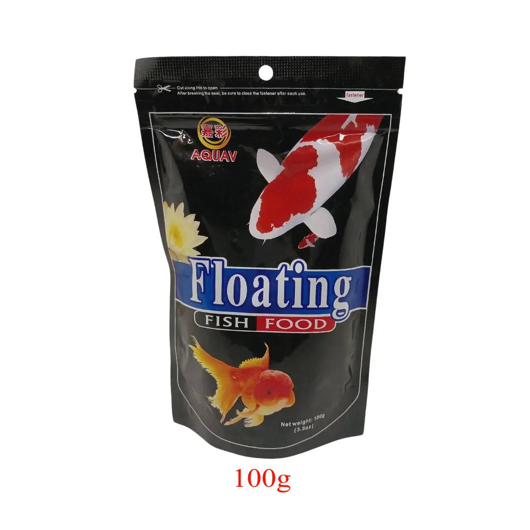 Floating Fish Food With Vitamins & Minerals (100 Grm) by (K.G)