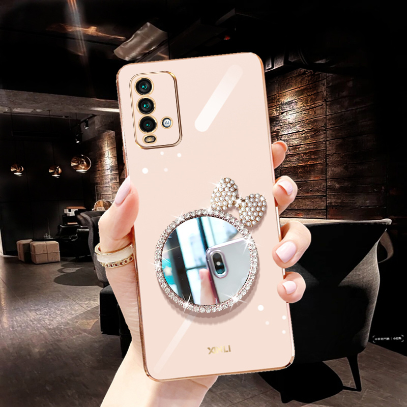 Redmi 9t Back Cover For Girls Cute Girl Mobile Back Case For Redmi