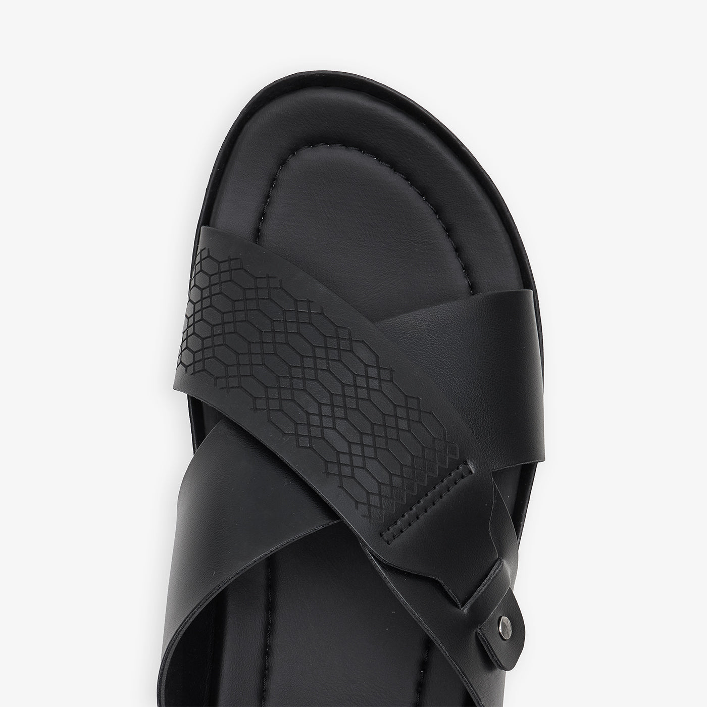 Calza BLACK Mens Chappal For Men - SS26