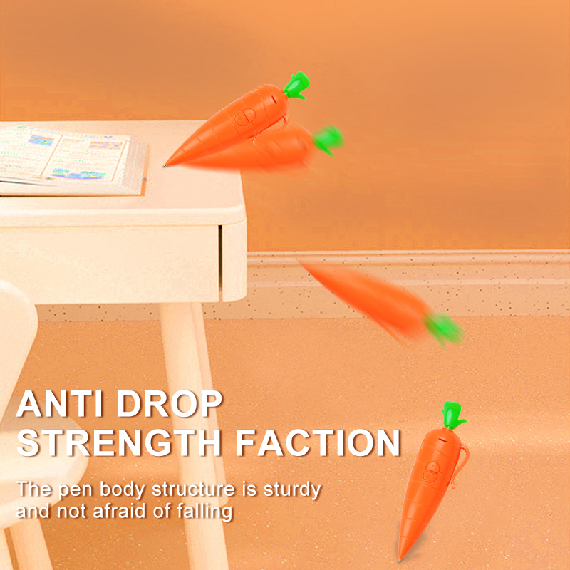 Signature Pen Can Record Audio Recording Pens Carrot Shape Writing Recording Pen Recording For 60 Seconds