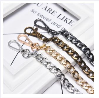 DIY Bag Strap Chain Wallet Handle Purse Strap Chain Replaced Bag Spare Parts