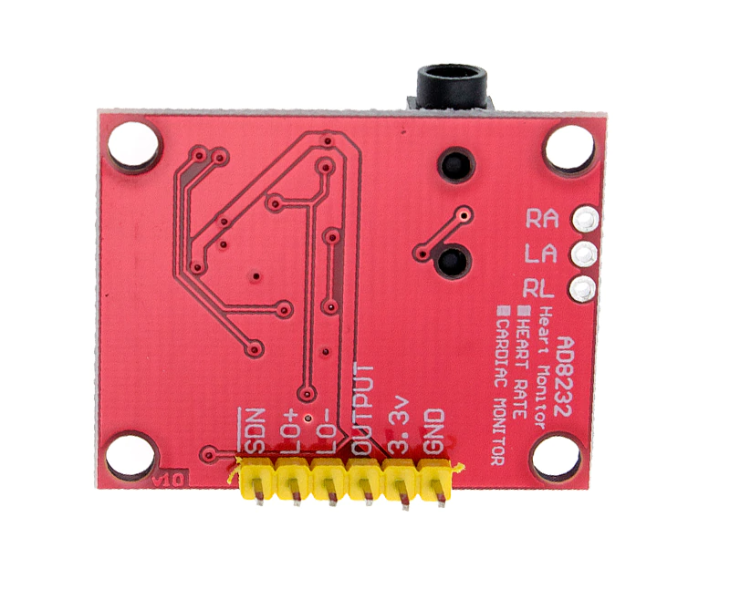 AD8232 Ecg Pulse Heart Measurement Monitoring Sensor Module DIY Kit ...