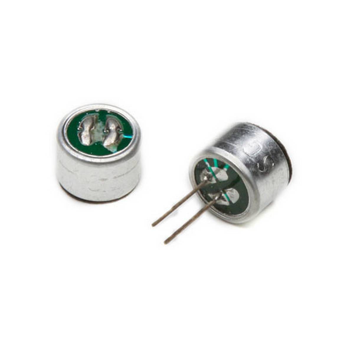 2pcs Condenser Electret Microphone - 52dB with Output Pins