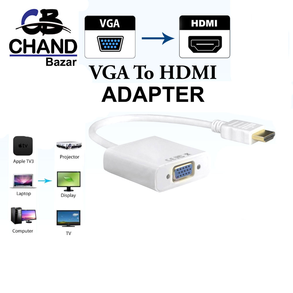 HDMI to VGA Converter Adapter - HDMI to VGA Adapter