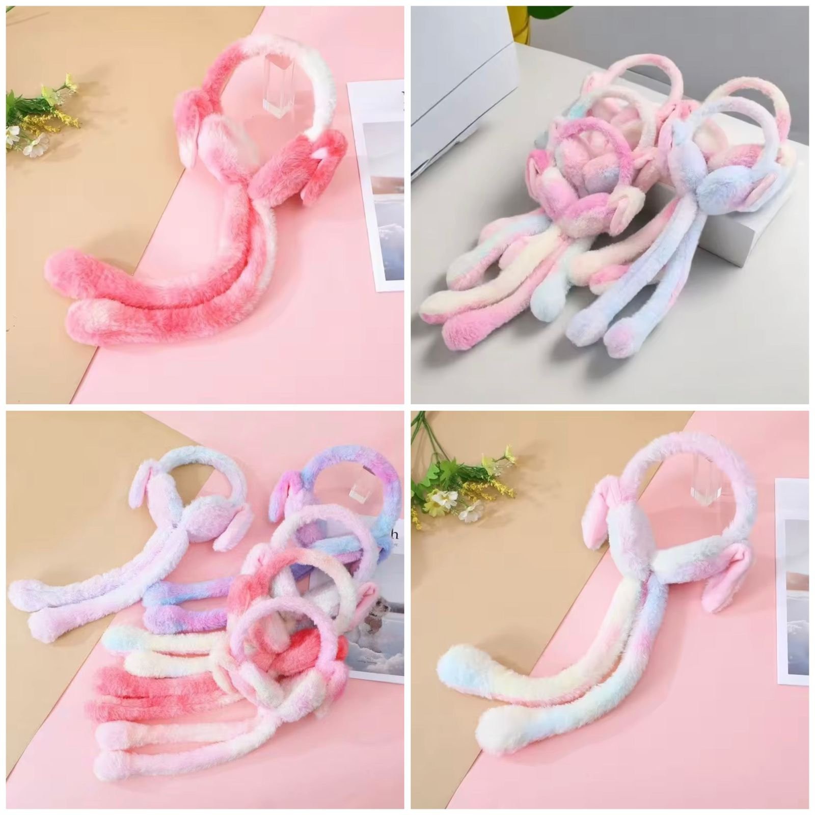 Winter Earmuffs for Kids – Soft Plush Bunny Ear Warmers with Moving Ears & Chu Chu Sound  Faux Fur Warm Ear Muffs for Girls, Boys & Women  Trending Winter Headphone & Cute Cold Weather Accessory