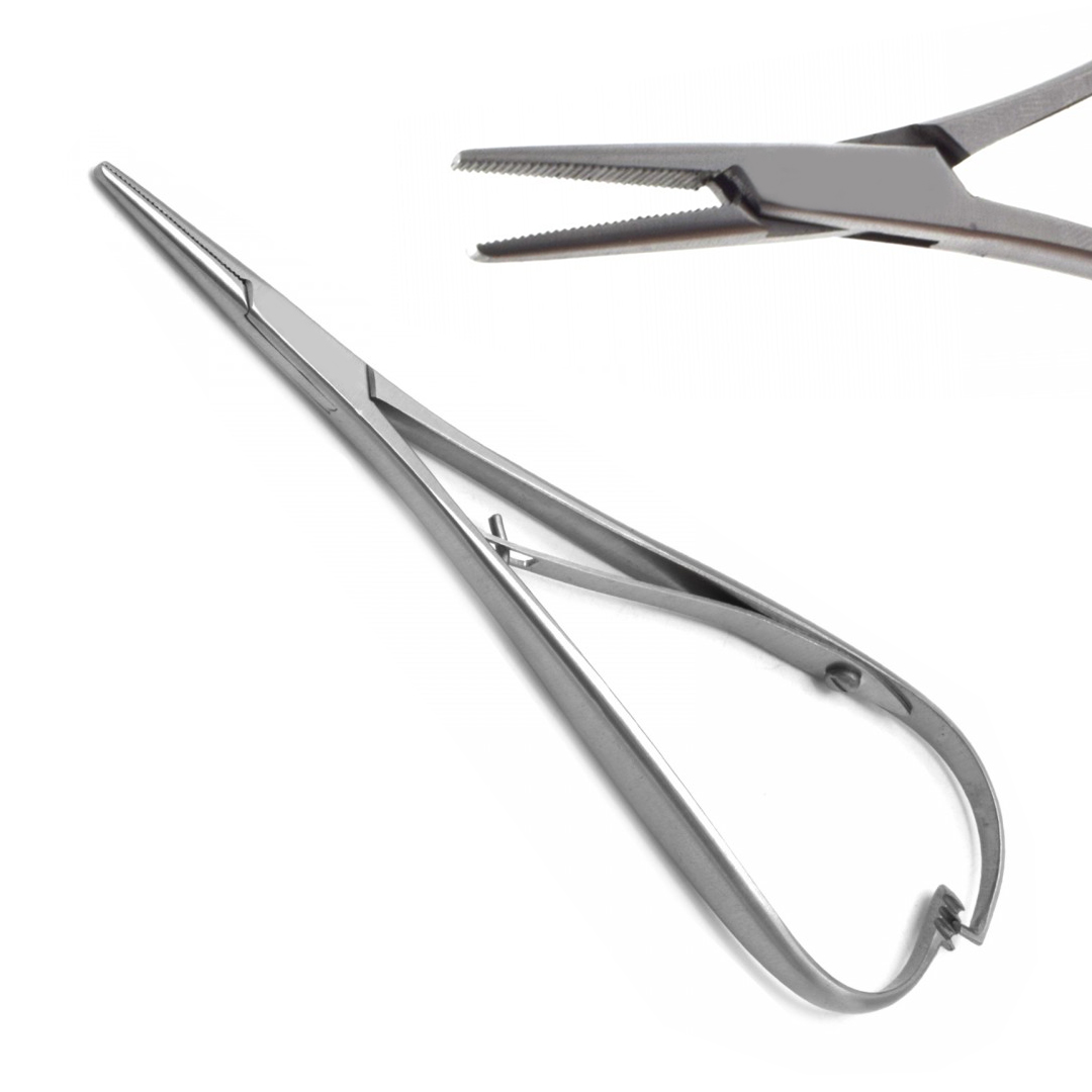 Pince Mathieu Smaha Courbe Pour Ligatures Orthodontiques - Acier Inoxydable - Neuf