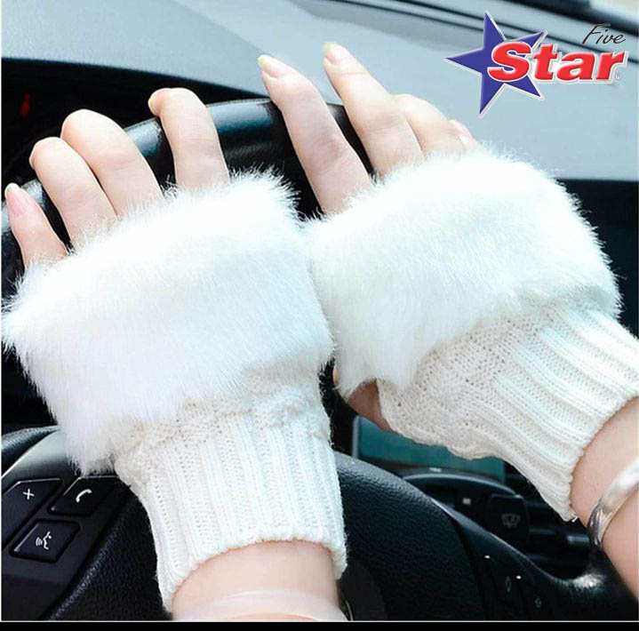 Wool Knitted Winter Thermal Warm and Comfortable Fingerless Gloves Mittens Winter accessories Hand Warmer Mitten Gloves Winter collection
