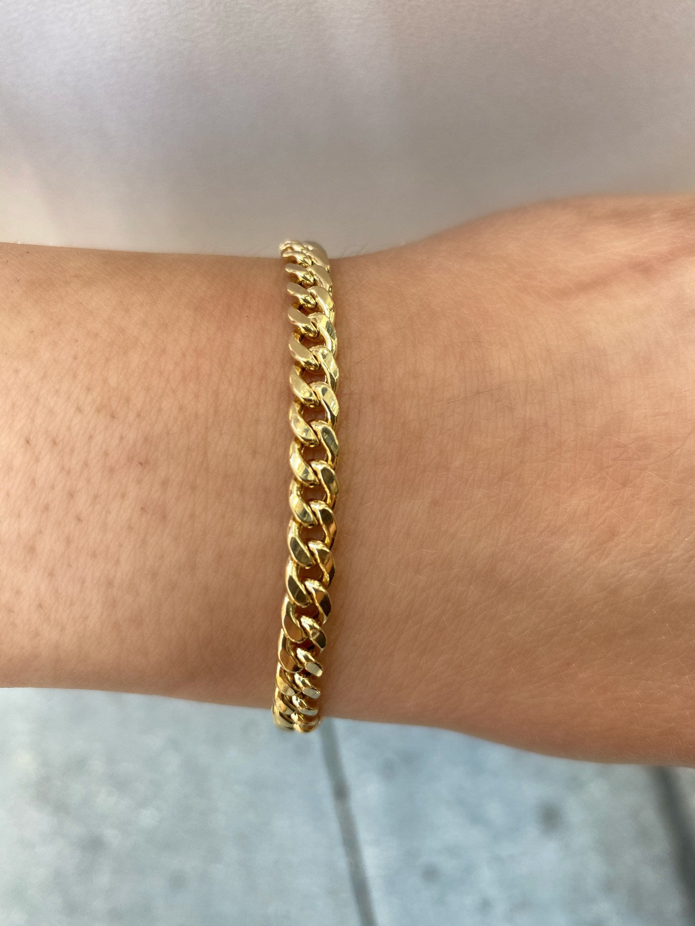 100% Pair Of 2 Gold Neck Chain With Free Bracelet For Girl & Boys