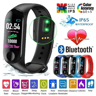 m3 plus 0.96 inch smart bracelet