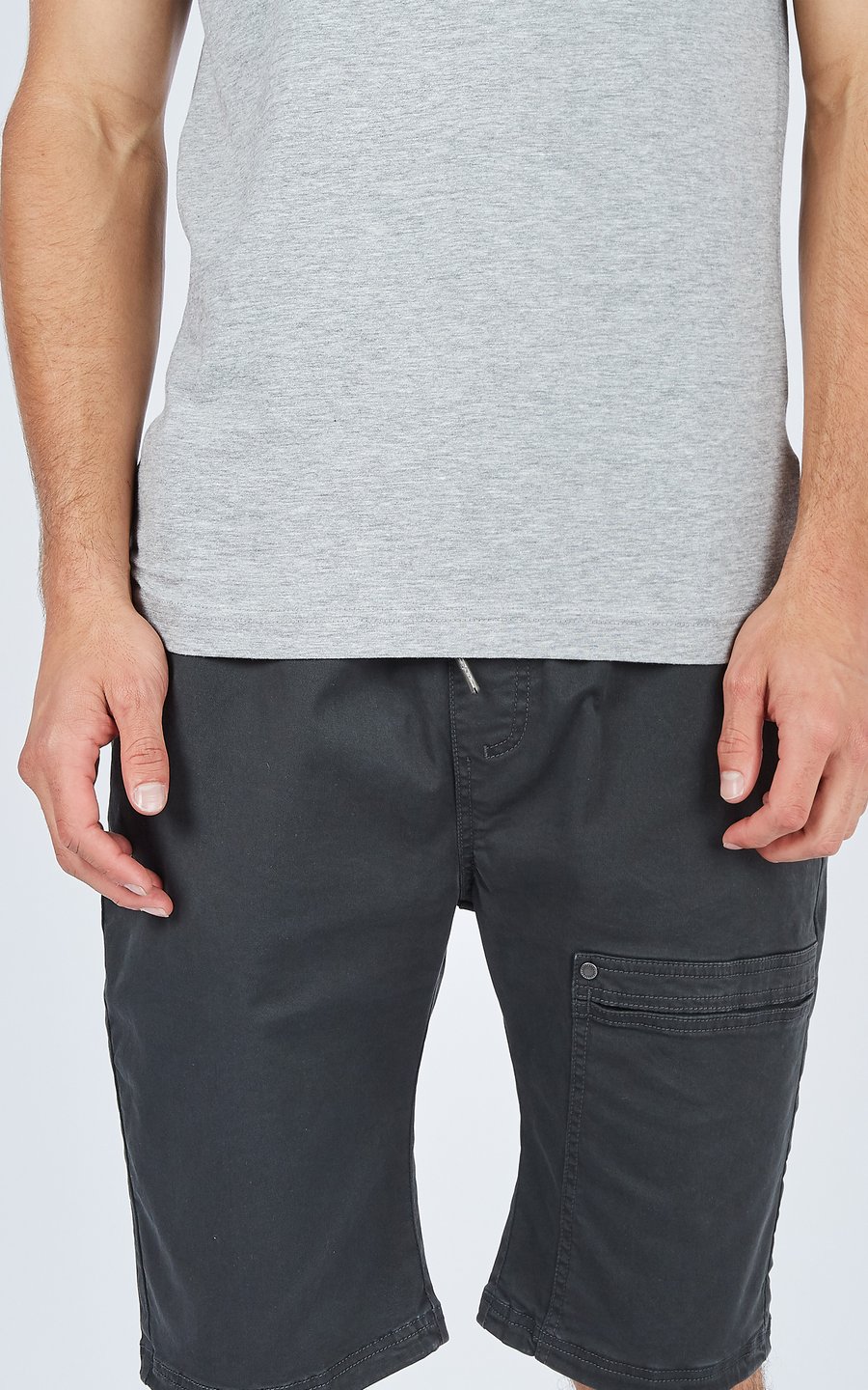 Hashback Shorts for Men - Cotton Shorts with Drawstring - Stretchable Shorts for boys