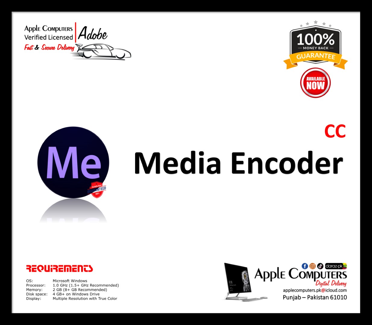 adobe media encoder cc price