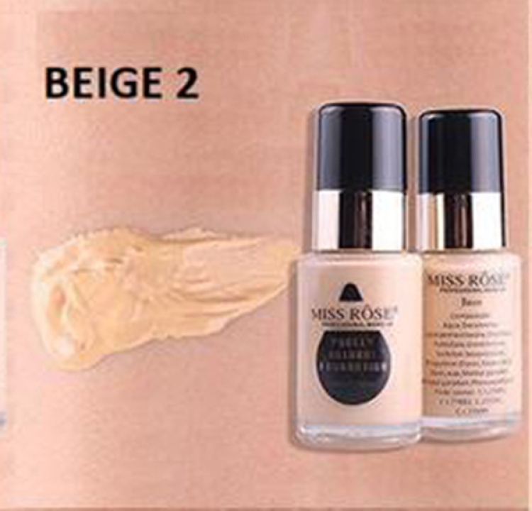Miss R Waterproof Moisturizing Oil Free Full Coverage Deep Whitener Liquid Foundation 30Ml  All Colour available