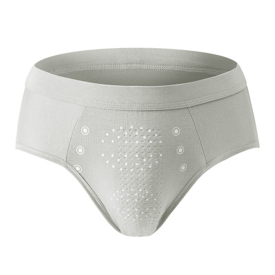 Pack of 3 - Multicolor Men's Graphene Underwear Stretchable Modal Briefs