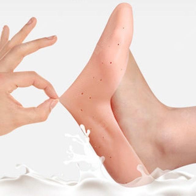 Anti Crack Foot Protector Silicone Socks